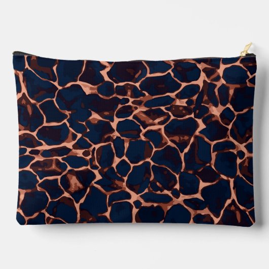 Pochette À Accessoires Tortoise Shell Personalized Monogram  (Verso)