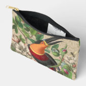 Pochette À Accessoires Toucan Jungle Tropical Bird Belle antique (Ouvrir)