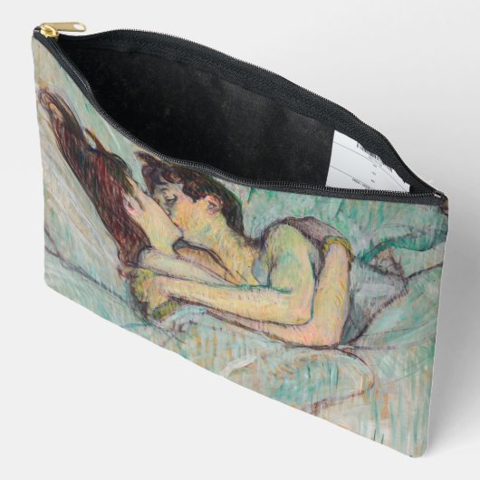 Pochette À Accessoires Toulouse-Lautrec - En Lit, Baiser (Ouvrir)