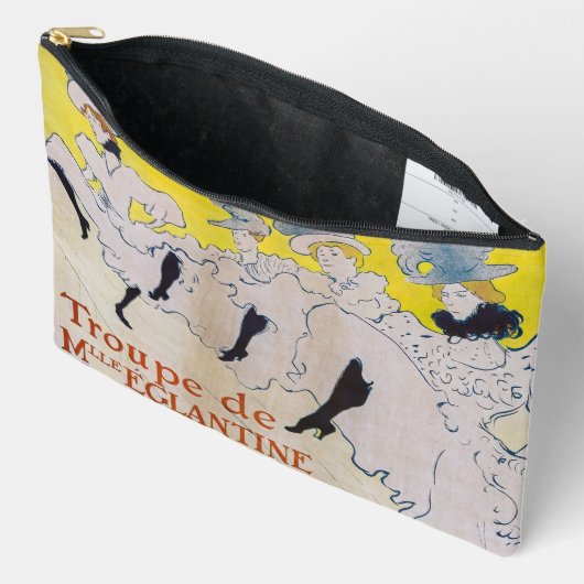 Pochette À Accessoires Toulouse-Lautrec - Troupe de Mlle Eglantine (Ouvrir)