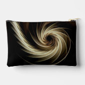 Pochette À Accessoires Tourbillon doré sur fond noir (Verso)