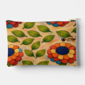 Pochette À Accessoires Tourbillon Floral (Verso)