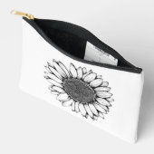 Pochette À Accessoires Tournesol (Ouvrir)