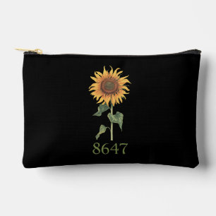 Pochette À Accessoires Tournesol 8647 86 47 Floral Bohème Anti Trump Subt