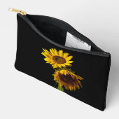 Pochette À Accessoires Tournesols (Ouvrir)