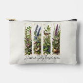 Pochette À Accessoires Tout beau dans son temps botanique (Recto)