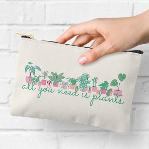 Pochette À Accessoires Tout ce dont vous avez besoin c'est des plantes Ro