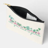Pochette À Accessoires Tout ce dont vous avez besoin est Plante rose et v (Ouvrir)