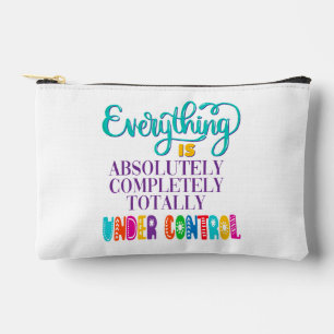 Pochette À Accessoires Tout Est Absolument Sous Contrôle