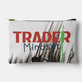 Pochette À Accessoires Trader Mindset – Discipline, Focus, Trading Psycho (Recto)