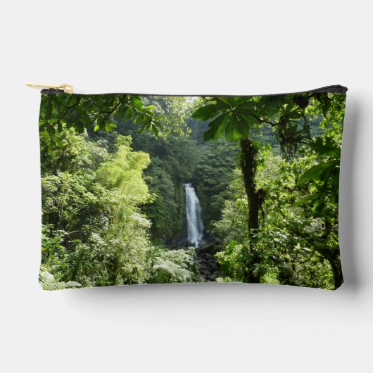 Pochette À Accessoires Trafalgar Falls Tropical Rainforest Photographie (Recto)