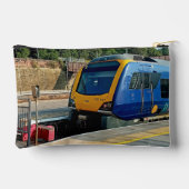 Pochette À Accessoires Train bleu et jaune (Verso)