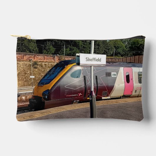 Pochette À Accessoires Train Maroon (Recto)