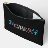 Pochette À Accessoires Transgender pride text sign (Ouvrir)