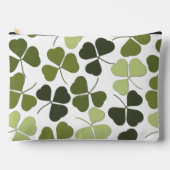 Pochette À Accessoires Trèfle vert dans une variété de nuances (Recto)