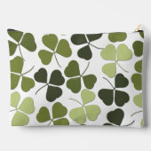 Pochette À Accessoires Trèfle vert dans une variété de nuances (Verso)