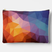 Pochette À Accessoires Triangles asymétriques Abstraits (Recto)