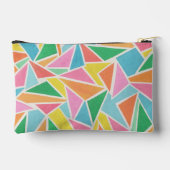 Pochette À Accessoires Triangles colorés (Verso)