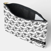 Pochette À Accessoires Tribal Scorpion Pattern Modern Personalised (Ouvrir)