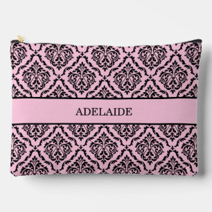 Pochette À Accessoires Tribu de mariée Damask Mariée Rose