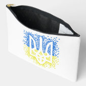 Pochette À Accessoires Trident de l'emblème ukrainien tryzub dispersant l (Ouvrir)