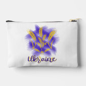 Pochette À Accessoires Trident ukrainien fait d'épi de blé (Verso)