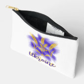 Pochette À Accessoires Trident ukrainien fait d'épi de blé (Ouvrir)