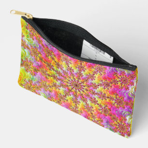 Pochette À Accessoires Trippy Super Funky Fractal Burst