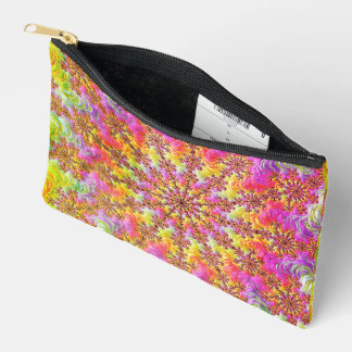 Pochette À Accessoires Trippy Super Funky Fractal Burst