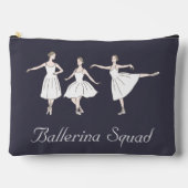 Pochette À Accessoires Trois ballerines mignonnes  (Recto)