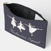 Pochette À Accessoires Trois ballerines mignonnes  (Ouvrir)