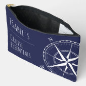 Pochette À Accessoires Trousse à fermeture éclair pour croisière (Ouvrir)