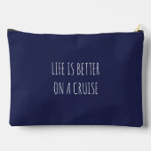 Pochette À Accessoires Trousse à fermeture éclair pour croisière (Verso)