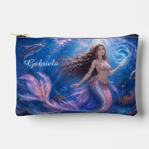 Pochette À Accessoires Trousse cosmétique coquillage de sirène magique Ma