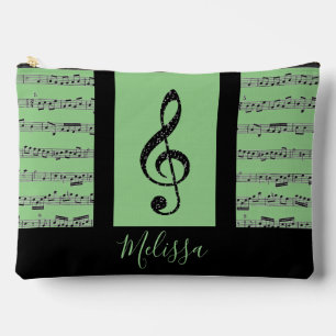 Pochette À Accessoires Trousse de maquillage en partition musicale