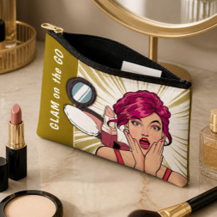 Pochette À Accessoires Trousse de Maquillage Glam on the Go