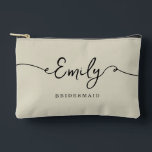 Pochette À Accessoires Trousse de Maquillage Personnalisée Cadeaux pour D<br><div class="desc">Ces sacs petits mais élégants et pleins de sens font le cadeau idéal pour vos demoiselles d'honneur - une belle façon de montrer votre appréciation pour leur amour et leur soutien. Qu'il s'agisse d'un cadeau pour la fête de mariage, d'un petit cadeau pour la soirée d'enterrement de vie de jeune...</div>