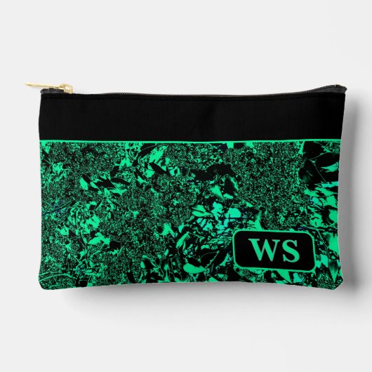Pochette À Accessoires Trousse de Maquillage Vert Clair (Recto)