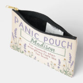 Pochette À Accessoires Trousse de Secours Personnalisée contre la Panique (Ouvrir)