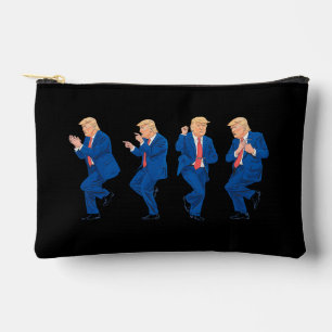 Pochette À Accessoires Trump 45 47 Danse Drôle Danse Président USA