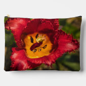 Pochette À Accessoires Tuliforme rouge (Recto)