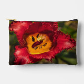 Pochette À Accessoires Tuliforme rouge (Recto)