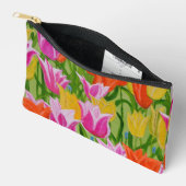 Pochette À Accessoires Tulipes (Ouvrir)