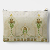 Pochette À Accessoires Tulipes Art Nouveau Alternant Délicats Fils (Verso)