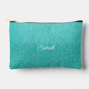 Pochette À Accessoires Turquoise Faux Parties scintillant Valentine