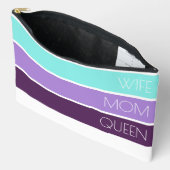 Pochette À Accessoires Typographie de la Fête des Mères moderne Imprimer (Ouvrir)