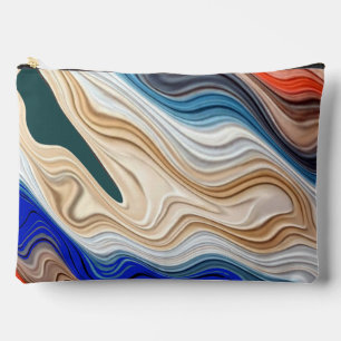 Pochette À Accessoires Un accesseur motif super en tissu coloré vibrant
