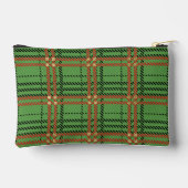 Pochette À Accessoires Un Motif rouge et vert (Verso)