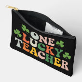 Pochette À Accessoires Un professeur chanceux enseignant la Saint-Patrick (Ouvrir)
