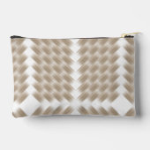 Pochette À Accessoires Un triangle blanc équilatéral centré sur une plain (Verso)
